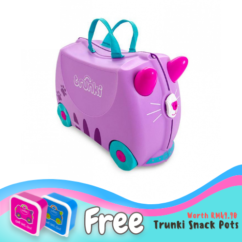 Trunki Travel Ride-On Suitcase - Cassie 
